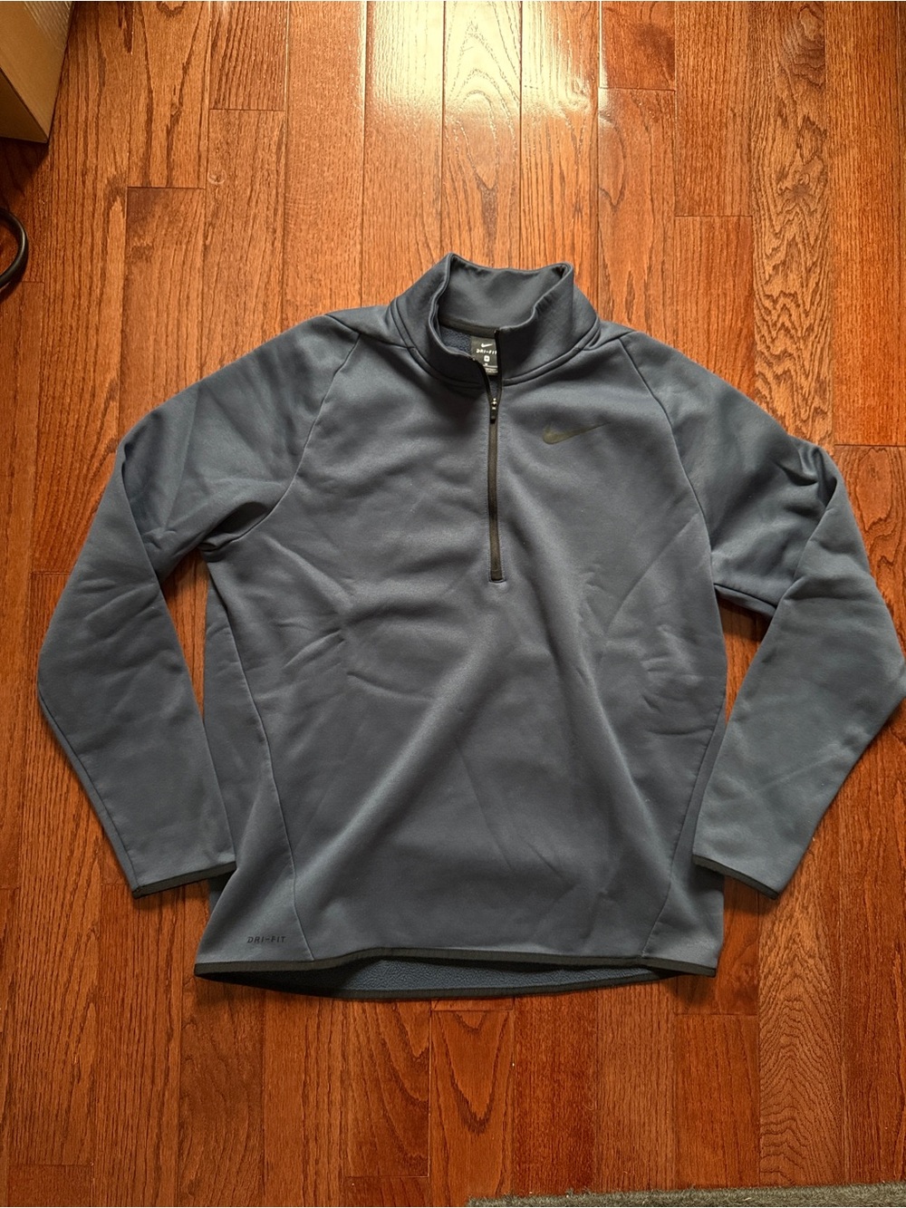Nike Men's Half-Zip Dri-Fit Pullover - Slate Blue